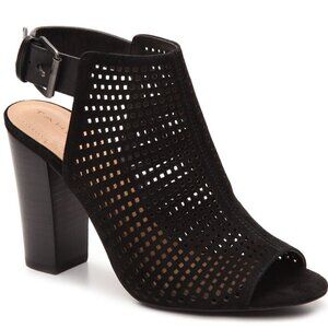 Tahari Margaret 2 Peep-Toe Booties  Black 10M